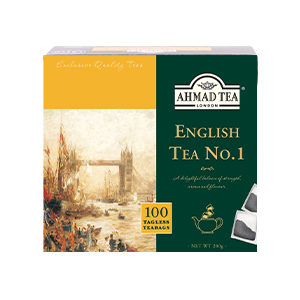 Ahmad Tea English Tea No. 1 - 100 Teebeutel  2g