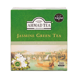 Ahmad Tea Jasmine Green Tea 100 Teebeutel  2g