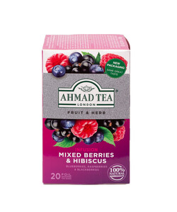 Ahmad Tea - Mixed Berries & Hibiscus 20 Teebeutel  2 g